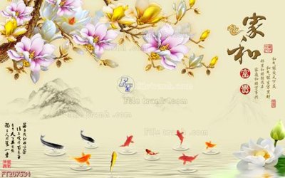 File tranh ảnh gốc File in tranh tường 3D FT207534 dùng cho in khổ lớn