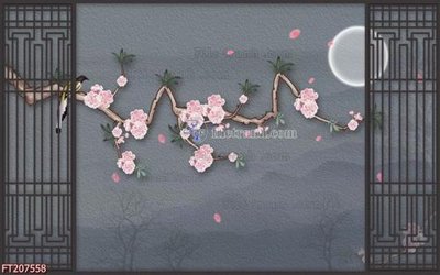 File gốc File in tranh tường 3D FT207558 (cho in ấn) từ kho Filetranh