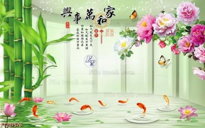 Download file File in tranh tường 3D FT207576 (gốc) in mica đèn LED