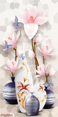 File gốc File in tranh tường 3D FT207714 (cho in 3D) độc đáo