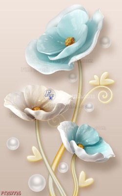 File gốc File in tranh tường 3D FT207726 (in ấn) màu sắc trung thực