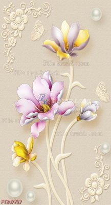 File tranh File in tranh tường 3D FT207727 (bản gốc) in canvas