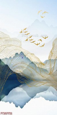 File gốc File in tranh tường 3D FT207732 (trang trí) phòng làm việc