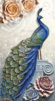 File in mica File in tranh tường 3D FT207745 (ảnh gốc) đẹp