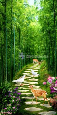 File gốc File in tranh tường 3D FT207766 (Filetranh.com) File in tranh tường 3D FT207766