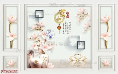 File gốc File in tranh tường 3D FT207865 (in 3D) nghệ thuật