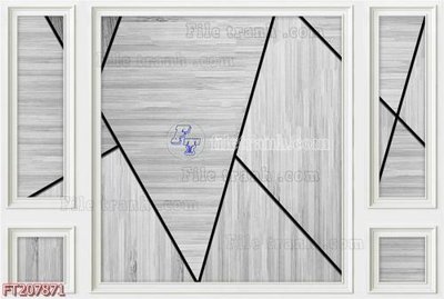 File tranh File in tranh tường 3D FT207871 (gốc) in trên kính