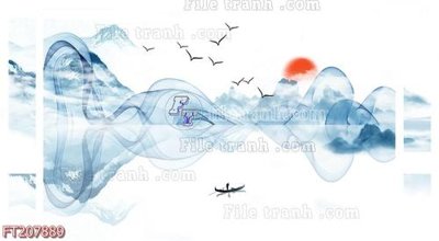 File in ấn File in tranh tường 3D FT207889 (bản gốc) từ file gốc