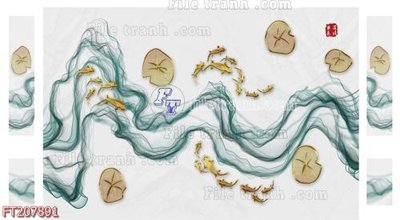 File gốc File in tranh tường 3D FT207891 (AI/EPS) cho in ấn