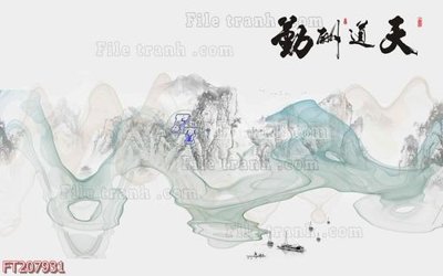 File gốc File in tranh tường 3D FT207931 (Filetranh.com) File in tranh tường 3D FT207931