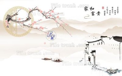 File gốc File in tranh tường 3D FT207935 (in mica) cắt laser