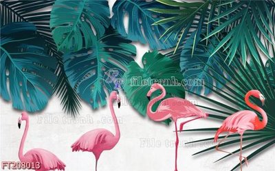 Download file ảnh gốc File in tranh tường 3D FT208013 để in ấn