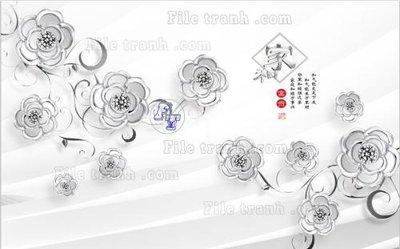 Download file ảnh gốc File in tranh tường 3D FT208048 để in ấn