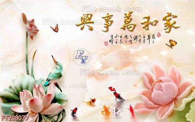 File ảnh File in tranh tường 3D FT208077 (gốc) in poster