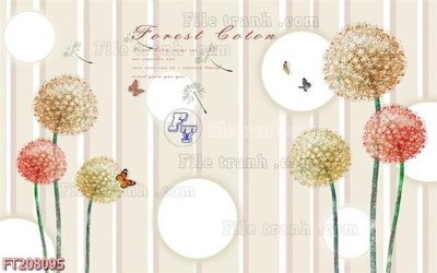 File ảnh File in tranh tường 3D FT208095 (gốc) dùng in Pano