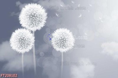 File PSD File in tranh tường 3D FT208102 (bản gốc) cho nhà in