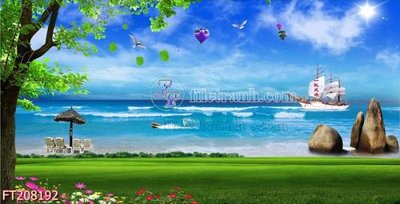 File tranh gốc File in tranh tường 3D FT208192 (sắc nét từng chi tiết)