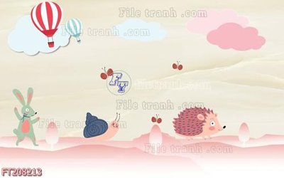 File gốc in mica File in tranh tường 3D FT208213 chất lượng