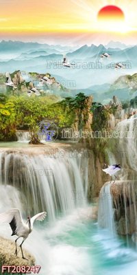 Tải file File in tranh tường 3D FT208247 (gốc) làm file in ấn