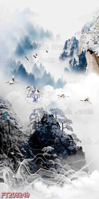 File tranh File in tranh tường 3D FT208249 (ảnh gốc) in trần 3D