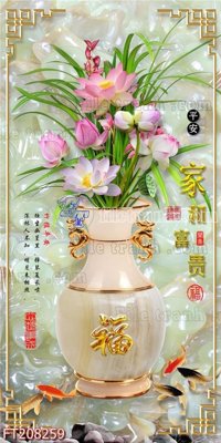 Tải file PSD File in tranh tường 3D FT208259 (nguyên layer) để in