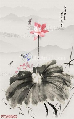 Ảnh mô tả file gốc in mica File in tranh tường 3D FT208282