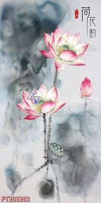 Hình ảnh file gốc File in tranh tường 3D FT208283 cho in UV