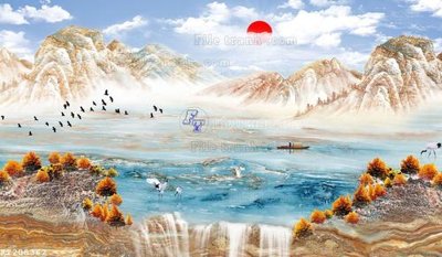 File in ấn chuyên nghiệp File in tranh tường 3D FT208362 (file gốc)