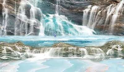 File tranh in mica File in tranh tường 3D FT208366 (độ phân giải cao)