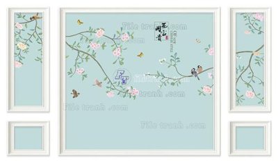 File tranh File in tranh tường 3D FT208404 (ảnh gốc) không bị mờ