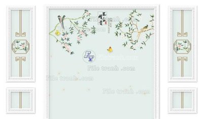 Tải file File in tranh tường 3D FT208405 (PSD) cho in tranh 3D