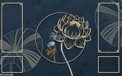 File gốc File in tranh tường 3D FT208414 (in 3D) nghệ thuật