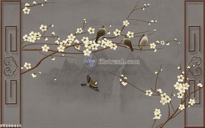 File gốc File in tranh tường 3D FT208415 (thiết kế) độc quyền