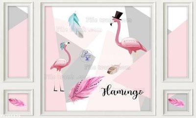 File gốc File in tranh tường 3D FT208436 (in mica) làm bảng hiệu