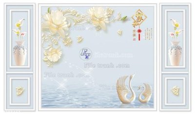 File tranh File in tranh tường 3D FT208461 (ảnh gốc) độc quyền