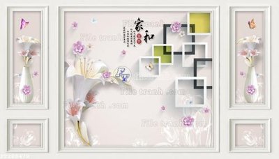 File tranh File in tranh tường 3D FT208470 (ảnh gốc) độc quyền