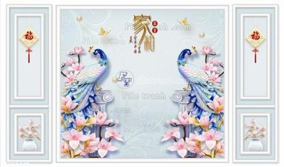 Download file ảnh gốc File in tranh tường 3D FT208475 để in ấn
