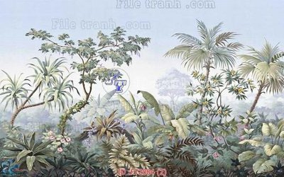 Download file ảnh gốc File psd tường quán cà phê FT2084 để in ấn