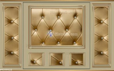 File gốc File in tranh tường 3D FT208522 (in ấn) màu sắc trung thực