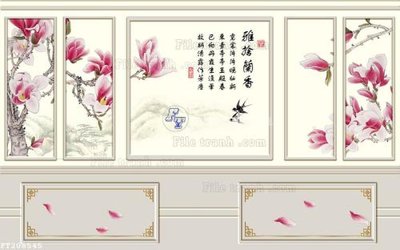 File tranh in tráng gương File in tranh tường 3D FT208545 (siêu nét)