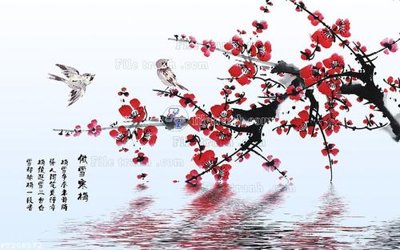 File in trần File in tranh tường 3D FT208572 (bản gốc 3D) sống động