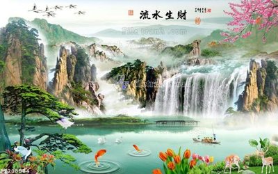 File gốc File in tranh tường 3D FT208584 (in 3D) nghệ thuật