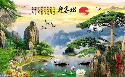 Tải file File in tranh tường 3D FT208585 (ảnh gốc) file AI/EPS