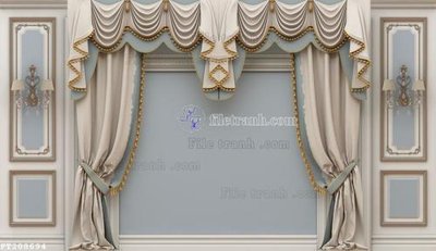 File gốc File in tranh tường 3D FT208694 (in mica) trang trí