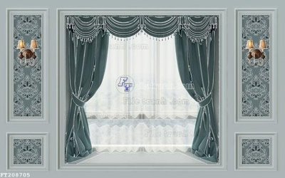 Tải xuống file tranh gốc File in tranh tường 3D FT208705 (PSD/TIFF)