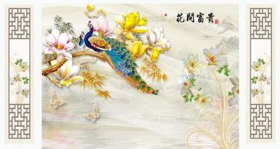 Tải file File in tranh tường 3D FT208734 (gốc) in nhanh