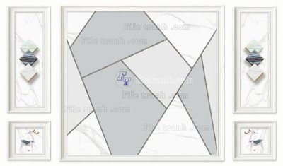 File PSD File in tranh tường 3D FT208765 (nguyên bản) cho thiết kế