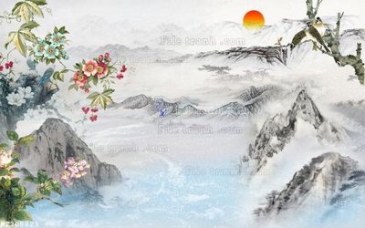 Tải file gốc File in tranh tường 3D FT208823 (in bạt) quảng cáo