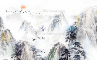 Download file gốc File in tranh tường 3D FT208883 (in mica) 3D