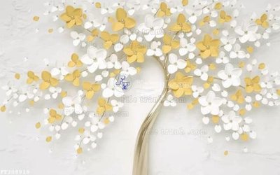 File gốc in tráng gương File in tranh tường 3D FT208918 chi tiết